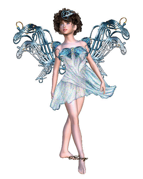 l'ange  bleu